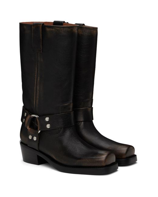 Paris Texas Black Roxy Boots