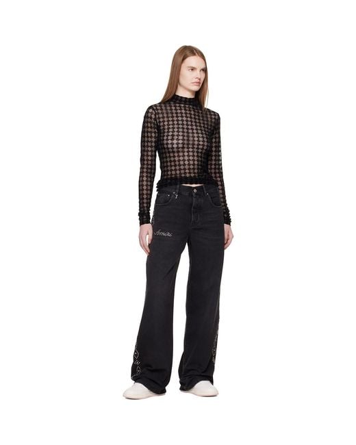 Amiri Black Ma-1 Sneakers