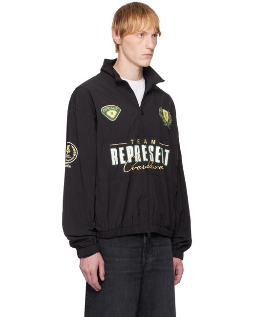 メンズ Represent ブラック 'World Championship' トラックジャケット Black