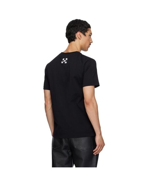 Off-White c/o Virgil Abloh Black Eagle Rock Slim T-Shirt for men