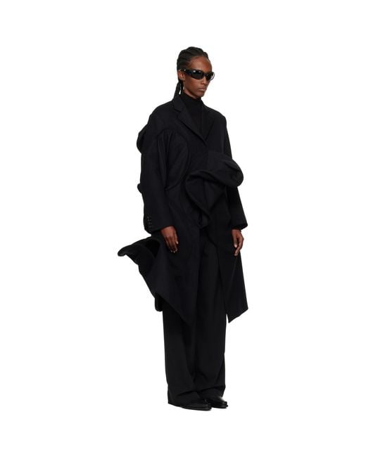 Junya Watanabe Black Structured Coat