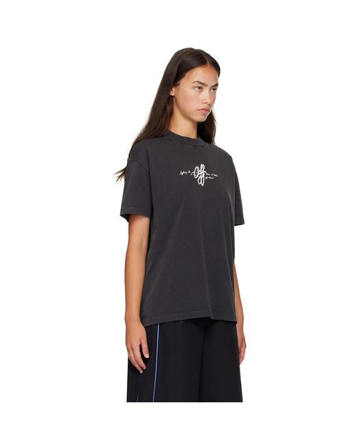 Off-White c/o Virgil Abloh Black 'Off' Stroke T-Shirt