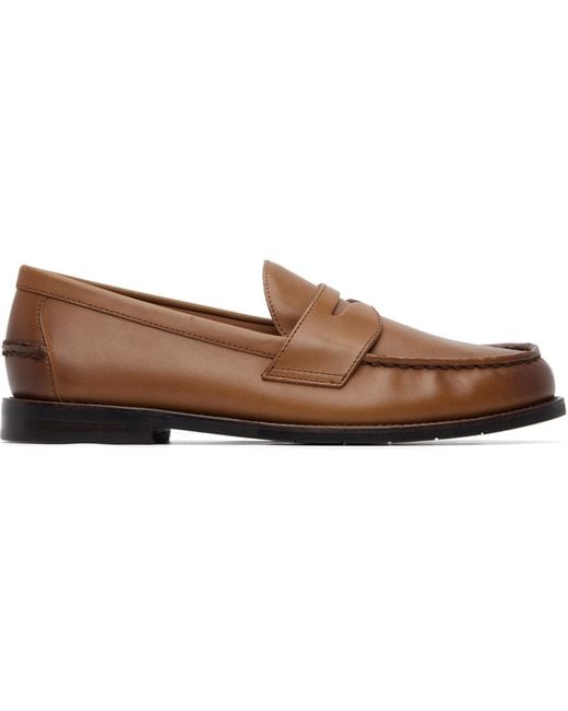 Polo Ralph Lauren Brown Alston Penny Loafers for men