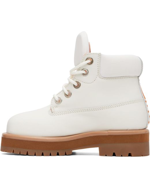 Bottes Strada Blanches PDF pour homme en coloris White