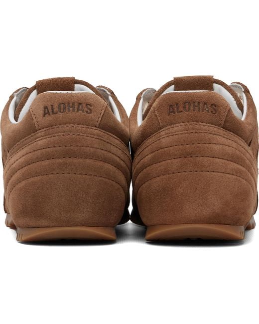 Alohas Brown Tb.56 Leather Sneakers