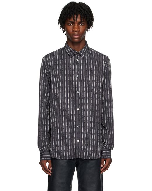 Chemise timothy noire WOOD WOOD pour homme en coloris Black