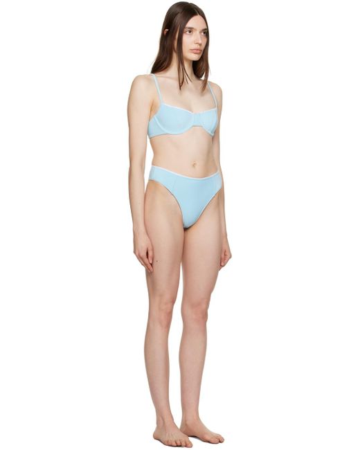 Frankie's Bikinis Ssense限定 ブルー Pamjenna ビキニ Black