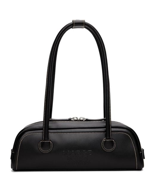 MARGE SHERWOOD Black Soft Boston Ew Mini Bag