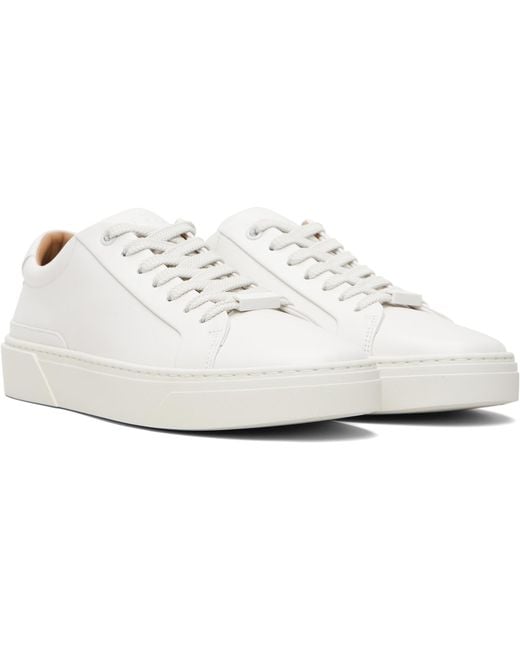 Boss Black Leather Gary Sneakers for men