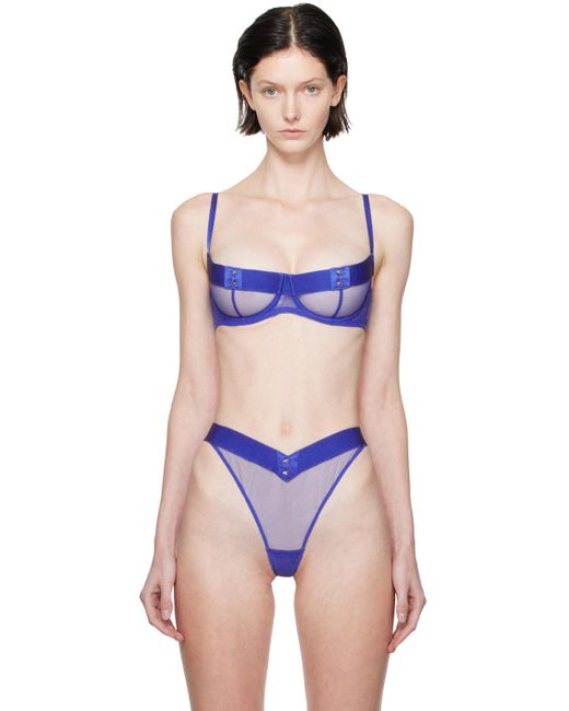 Agent Provocateur Purple Blue Caity Bra