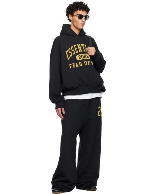 Fear Of God Black Holiday Classic Hoodie for men