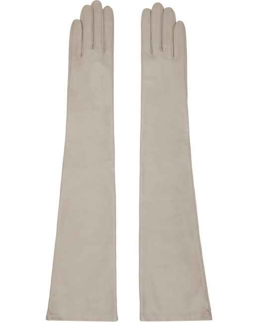 Handsome Stockholm White Essentials Extra Long Gloves