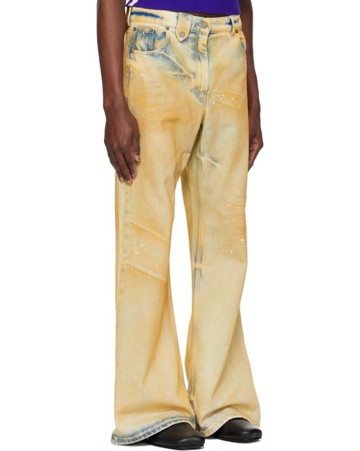 Egonlab Yellow Samy Jeans for men