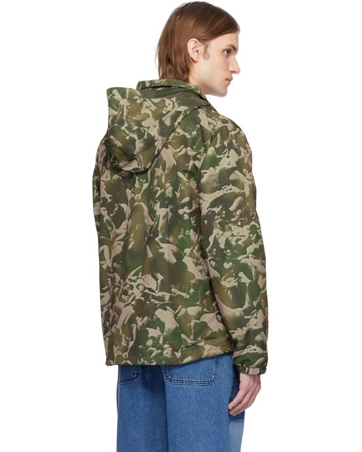 Carne Bollente Black Khaki Peaceful Passion Camo Jacket for men