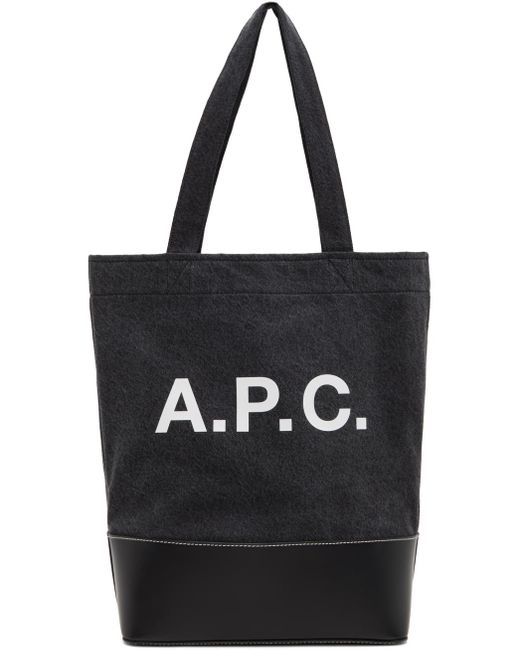 A.P.C. . Black Axel Tote
