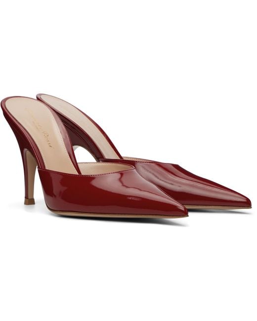 Gianvito Rossi Black Patent Heels