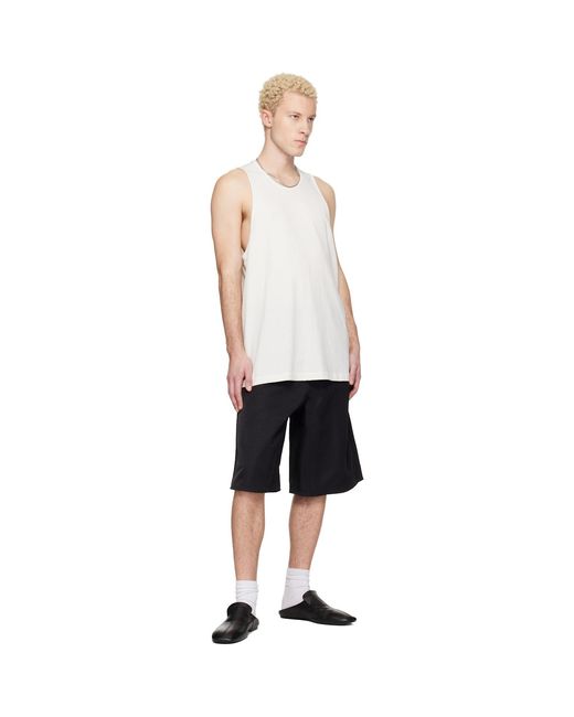 Fear Of God White Off- Signature Essential Tank Top for men