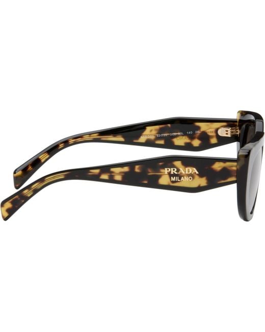Prada Black 'Prada Logo' Sunglasses
