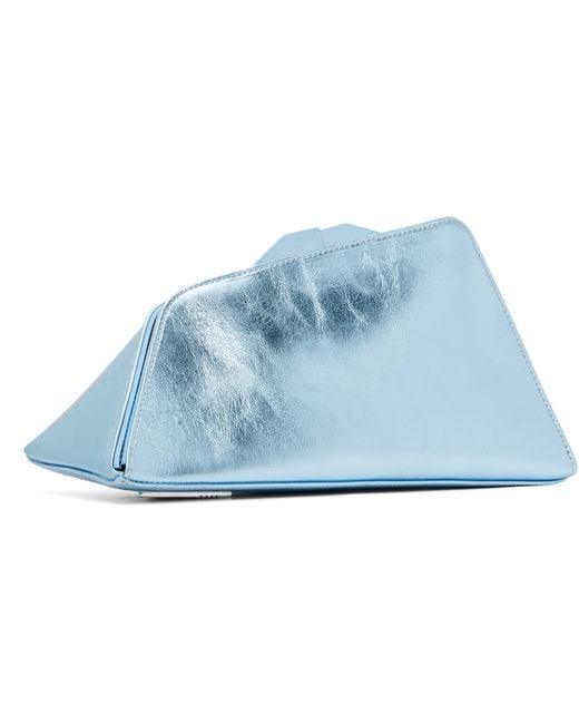 The Attico Blue '8.30 Pm' Oversized Clutch
