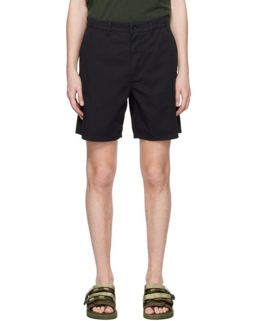 Norse Projects Black Aros Shorts for men