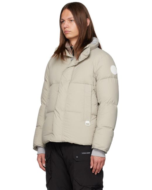 Canada Goose Natural Taupe Everett Down Jacket for men