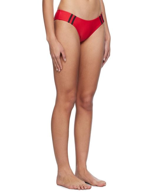 Miaou Red Gina Bikini Bottoms