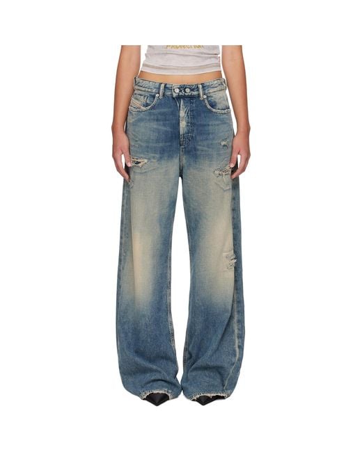 DIESEL Blue Relaxed 1996 D-Sire Jeans