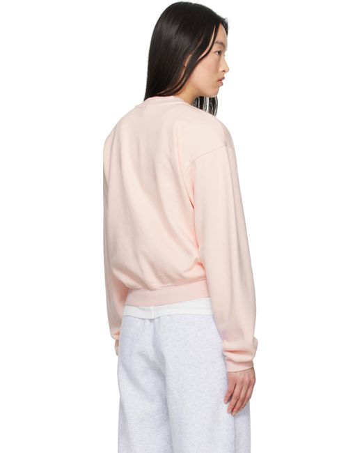 Skims Multicolor Cotton Fleece Classic Crewneck Sweatshirt