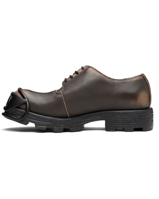 DIESEL Black D-Hammer So D Derbys for men