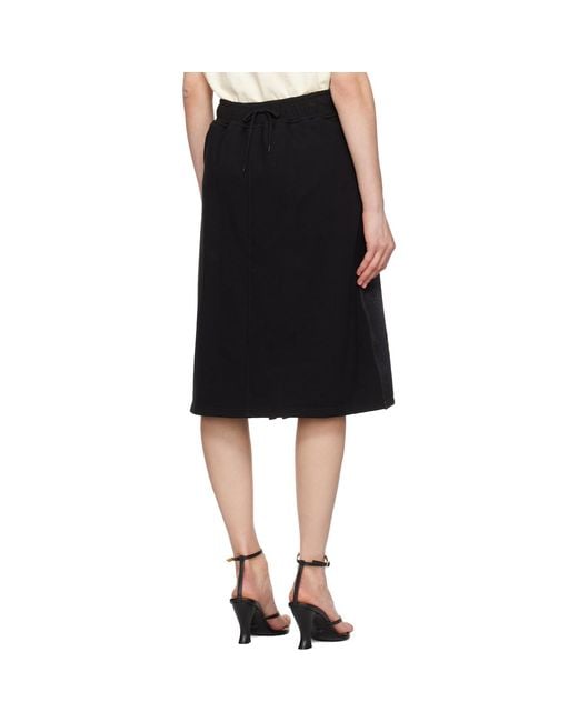 Pushbutton Black Hybrid Regular Skort