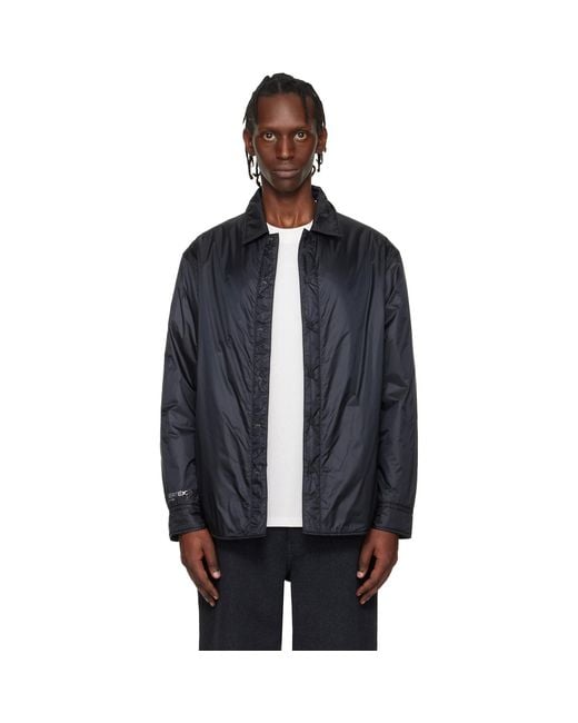 HUGO Blue Pertex Overshirt for men