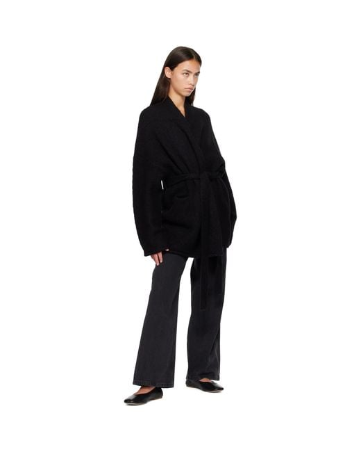 Lauren Manoogian Black Coto Cardigan