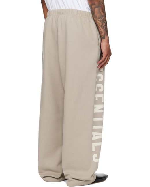 Fear Of God Natural Taupe Lounge Fleece Sweatpants for men