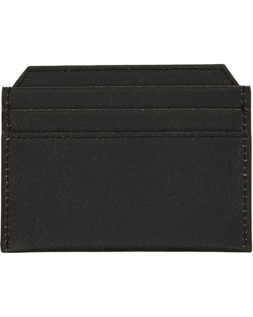 Vivienne Westwood Black Slim Card Holder for men