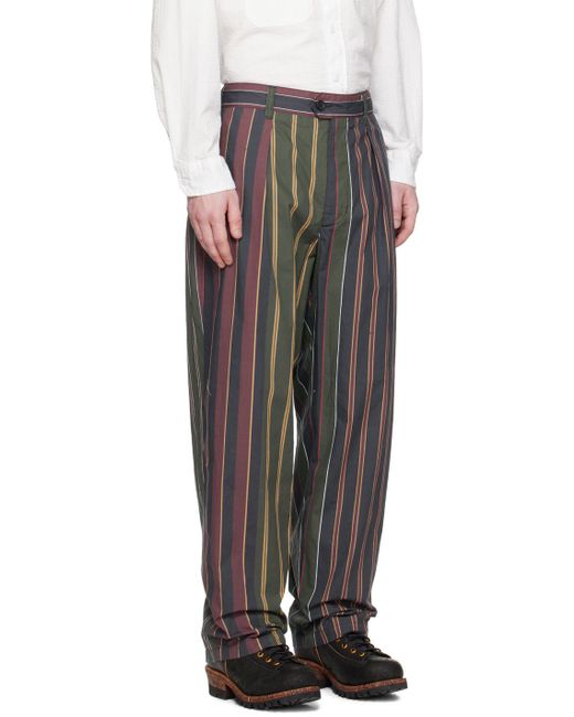 Engineered Garments Black Carlyle Trousers for men