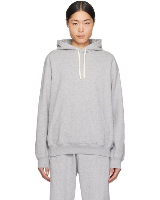 Reigning Champ Black Midweight Hoodie for men