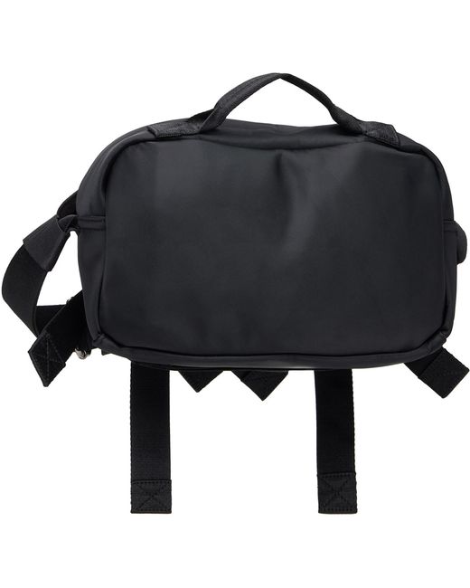 Simone Rocha Black Classic Bow Crossbody Bag for men