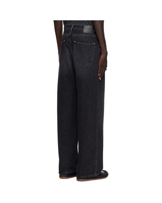 Acne Black Faded Jeans for men