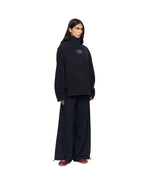 MM6 by Maison Margiela Blue Salomon Edition Pile Turtleneck