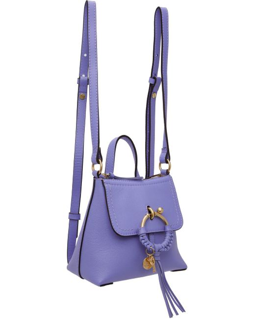 See By Chloé Blue Joan Backpack