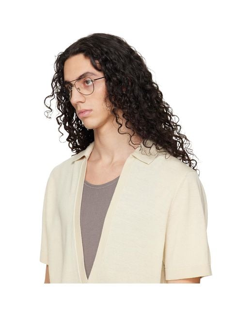 Oliver Peoples Black Bronze Stilson Glasses for men