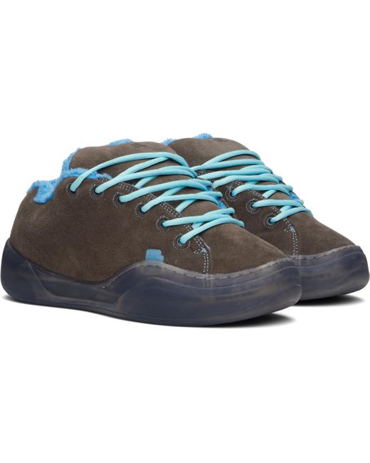 ERL Black Electric Vamp Skate Sneakers