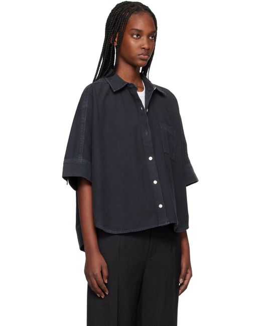 Citizens of Humanity ブラック Claire Origami シャツ Black