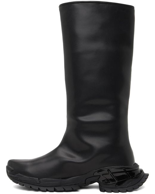 Rombaut Black Vizor Boots for men