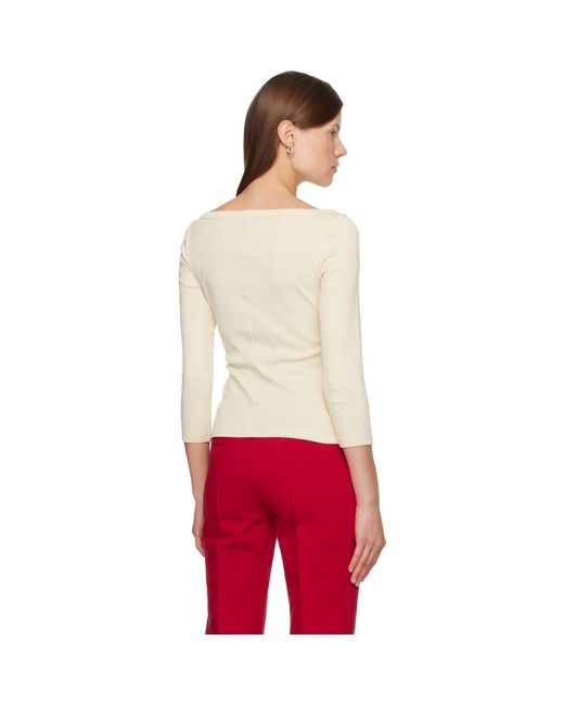 Flore Flore Red Off- Steffi T-Shirt