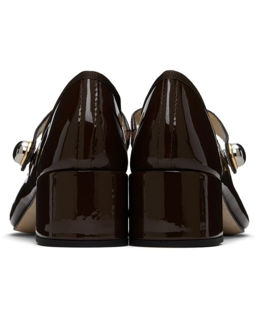 Repetto Black Fabienne Mary Jane Heels