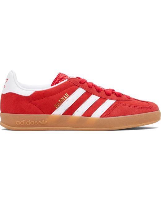 Adidas Originals Red Gazelle Indoor Sneakers for men