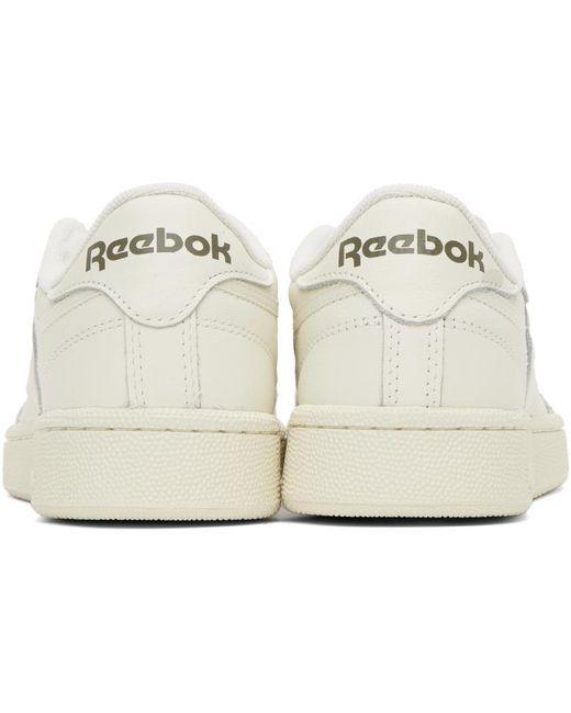 Reebok Black Off-white Club C 85 Sneakers for men