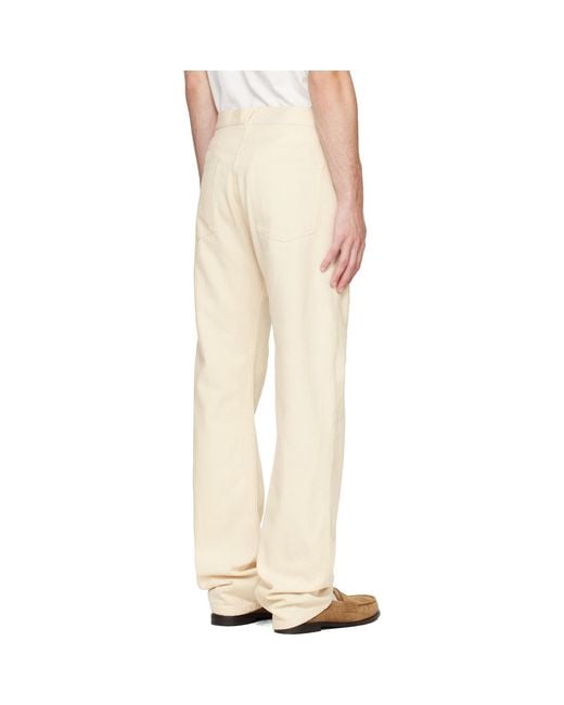 A.P.C. Natural Off- Rescue Jeans for men