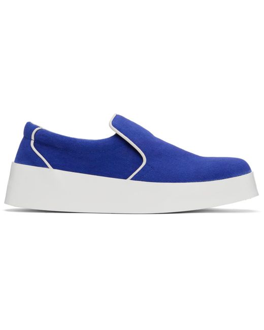J.W. Anderson Blue Piping Sneakers for men